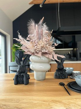 Nowoczesny Dom, bukiet do wazonu w stylu Boho, dł.70cm