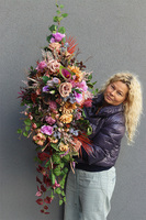 Nedua Premium, długa wiązanka nagrobna