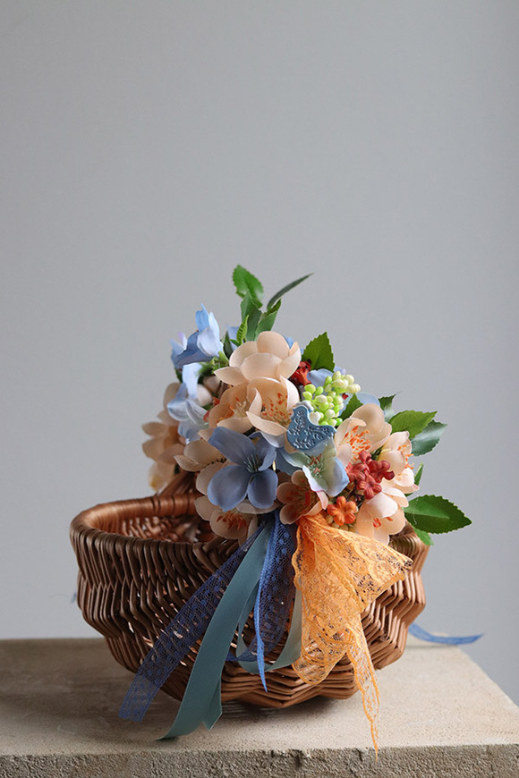 Morawa, dekorowany koszyczek wielkanocny