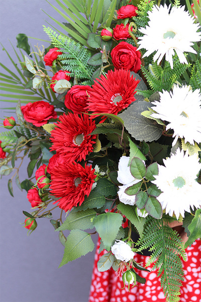 Polska, komplet dekoracji nagrobnych