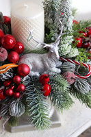 Leśny Poranek, adwentowy stroik na nodze