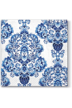 Blue Orient, serwetki papierowe z nadrukiem, kpl.20szt