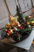 Gretana Blackino, stroik świąteczny LED