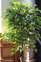 Fikus Benjamin B, sztuczna roślina w doniczce