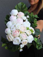 Celestina Deluxe, bukiet nagrobny we wkładzie, wys.56cm 