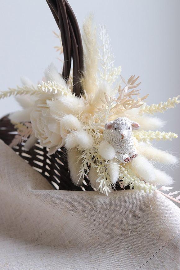 Merry Decor, dekorowany koszyczek wielkanocny