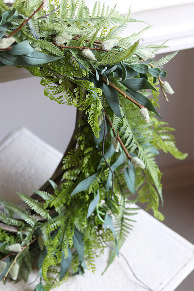 Zielona Wiosna, wianek z baziami