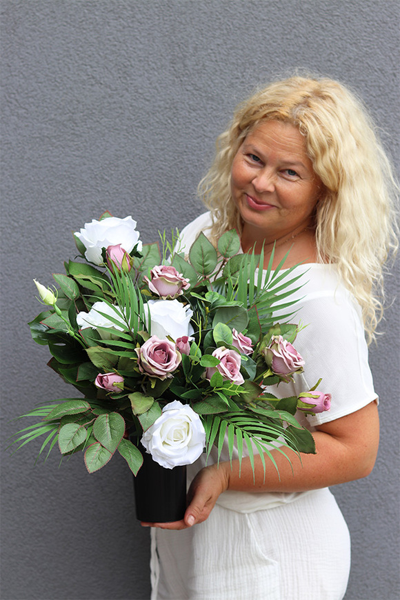 Lerreta Volcan, komplet dekoracji nagrobnych