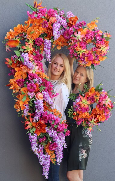 Lawa Glorioza, egzotyczna girlanda dekoracyjna, dł.1m 