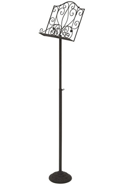 stojak na nuty Mozzarto, wym. 94-133x31,5x1.5cm