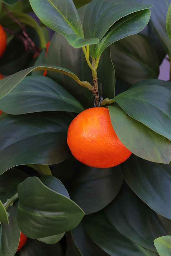 Olimpia Pomarańcze, zielona girlanda dekoracyjna z owocami