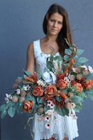 Morellina, dekoracja nagrobna w skrzynce, wym.46x69cm