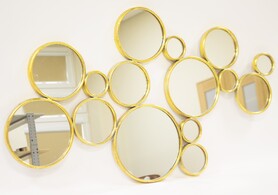 lustro Casablanca w ozdobnej ramie, wym.64x114x2.5cm