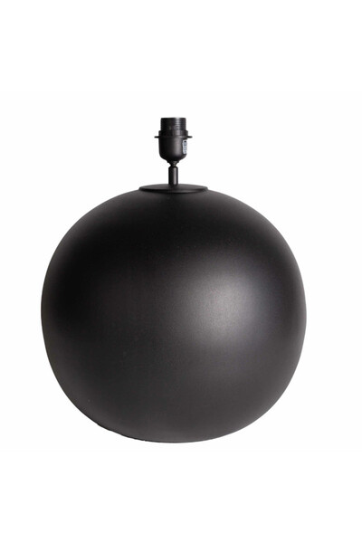 Modern Black, lampa stołowa w kształcie kuli