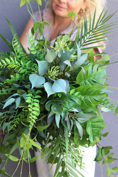 Wedding zielona kompozycja do twojej donicy