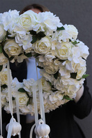 Caryca White Spring, podwieszany wianek sufitowy