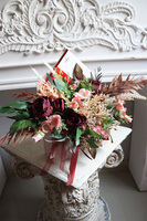 koperta / kompozycja flowerbox Chocolate