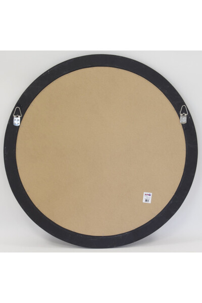 Siempre Rondo A, lustro okrągłe w czarnej ramie