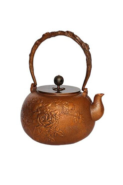 Yoshino Botan, miedziany imbryk do herbaty, poj.1.2l 