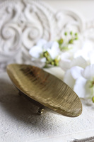 Lux Villa Gold Leaf, metalowa patera