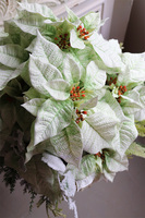 Gwiazda Betlejemska Design Biel, kompozycja na stojaku