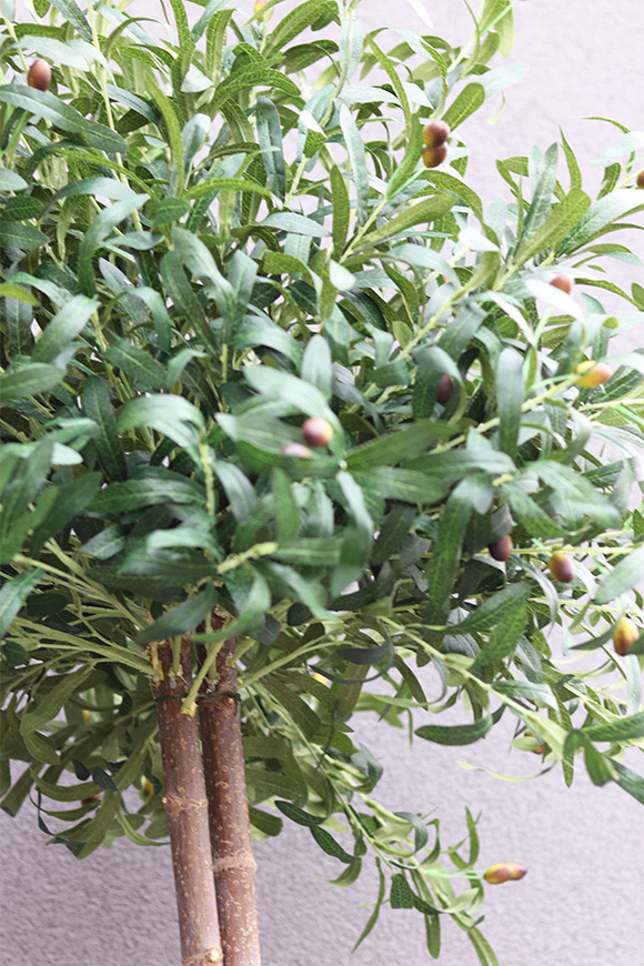 Drzewko Oliwne Basket 2B, sztuczna roślina w koszu