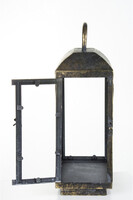 Loft Gold, lampion metalowy