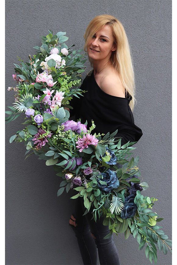 Milenia, girlanda kwiatowa