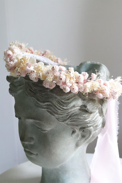 Tebe 2, wianek na głowę z roślin stabilizowanych, rozmiar uniwersalny