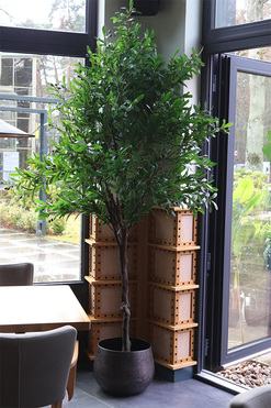 Drzewko Oliwne Lux, sztuczna roślina w doniczce, wys.230cm 