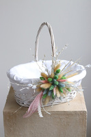 Bettre, dekorowany koszyczek wielkanocny, wys.28cm