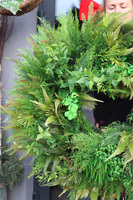 Zieleń w Domu, zielony wianek dekoracyjny