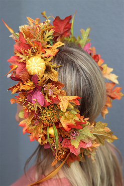 wianek na głowę Pani Jesień, rozmiar uniwersalny  