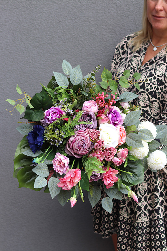 Klerre, bukiet nagrobny we wkładzie