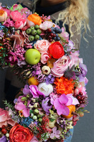 Peralia, bogaty wianek dekoracyjny