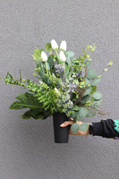 Aurelia Fatima, bukiet nagrobny we wkładzie do wazonu	