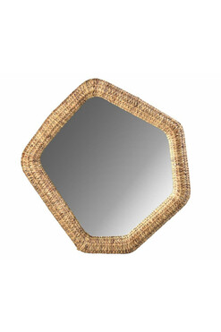 Boho XL, nowoczesne lustro, wym.83.8x86.4x7cm 