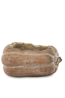 dekoracyjna osłonka / donica dynia, Pumpkin B, wym.12x22x15cm