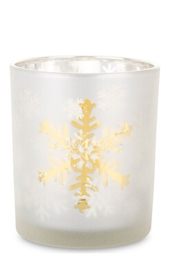 Snowflake C, lampion świąteczny świecznik, wym.8x7x7cm