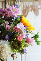 bukiet letnich kwiatów, Summer Jazz, dł.70cm 