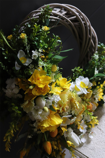 Amira 2, dekoracyjny wianek wielkanocny