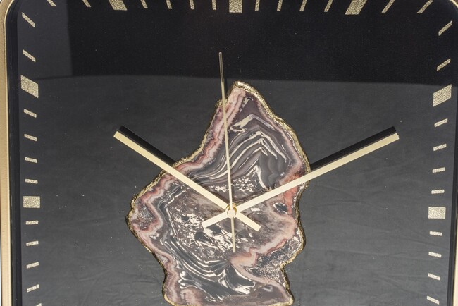 Agate, elegancki zegar ścienny, wym.36x36cm