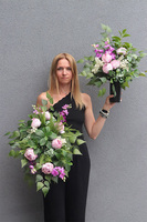 bukiet nagrobny we wkładzie