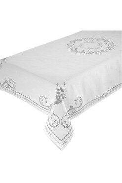 Tradizione d'Argento, świąteczny obrus gobelinowy, 180x140cm