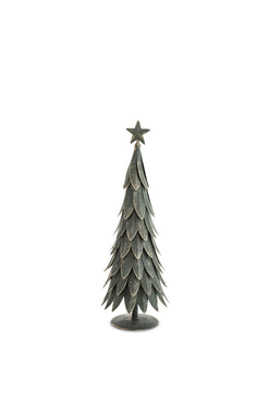 Noorvik, metalowa choinka figurka świąteczna, wys.42cm