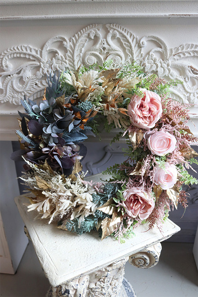 Flores Decora, zimowy wianek kwiatowy