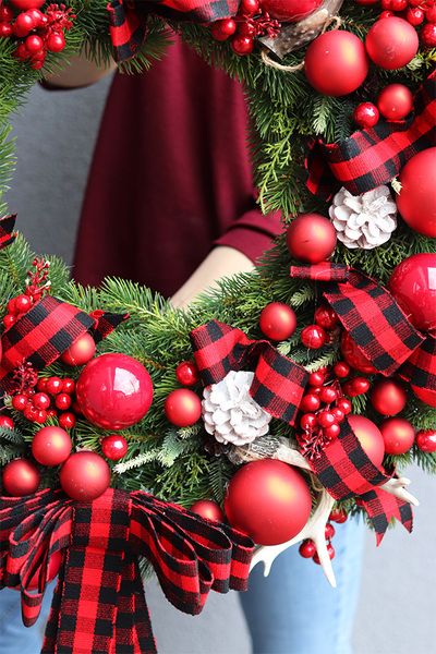 Spectacular Christmas, bożonarodzeniowy wieniec