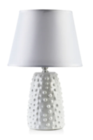 lampa stołowa z ceramiczną podstawą, Letti White A, wys.35cm