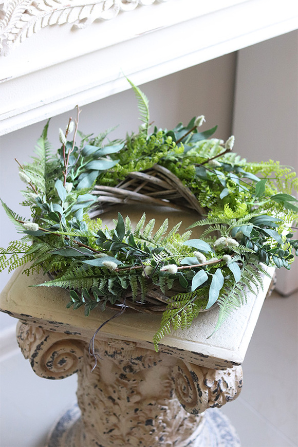 Zielona Wiosna, wianek z baziami