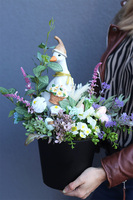 Ładne Kaczątko, wielkanocna kompozycja w naczyniu